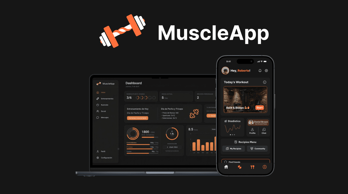 MuscleApp screenshot